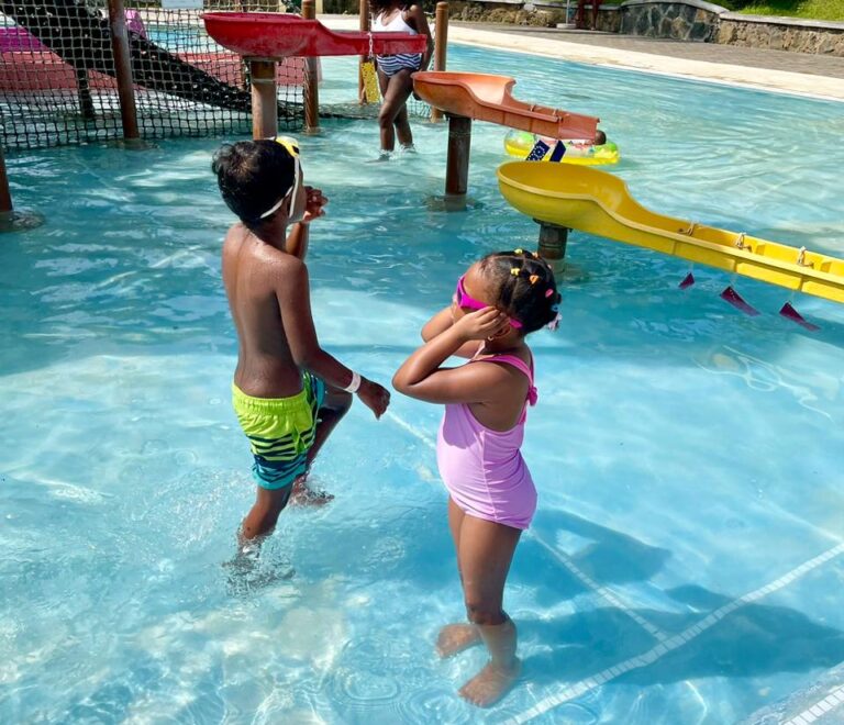 Playful Poolside Day