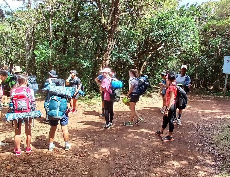 Preparing For A Hike