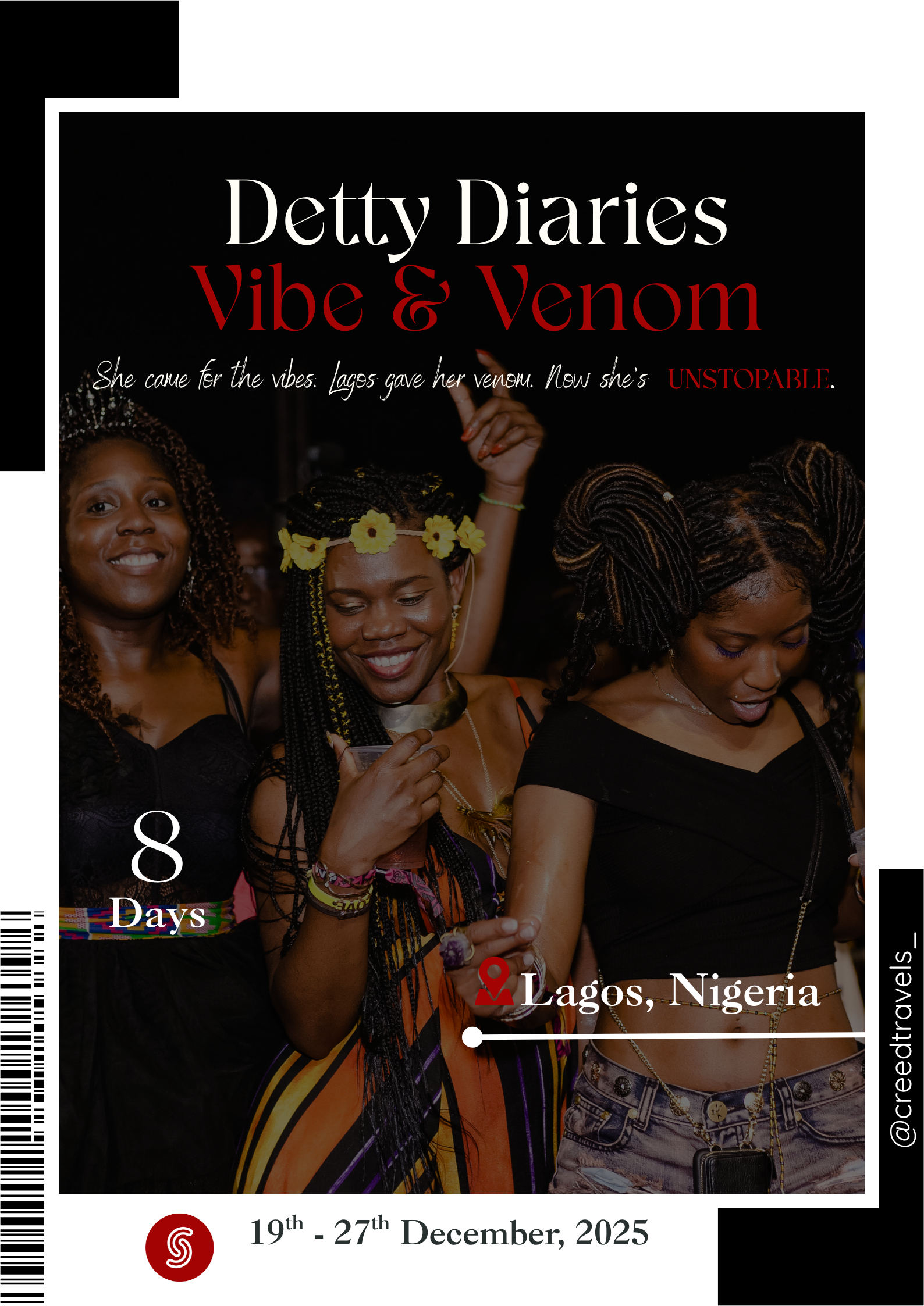 Detty December Lagos 2025 — Vibe & Venom (Full Experience, Dec 19–27)